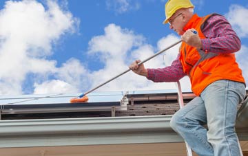 Burham soft wash roof cleaning